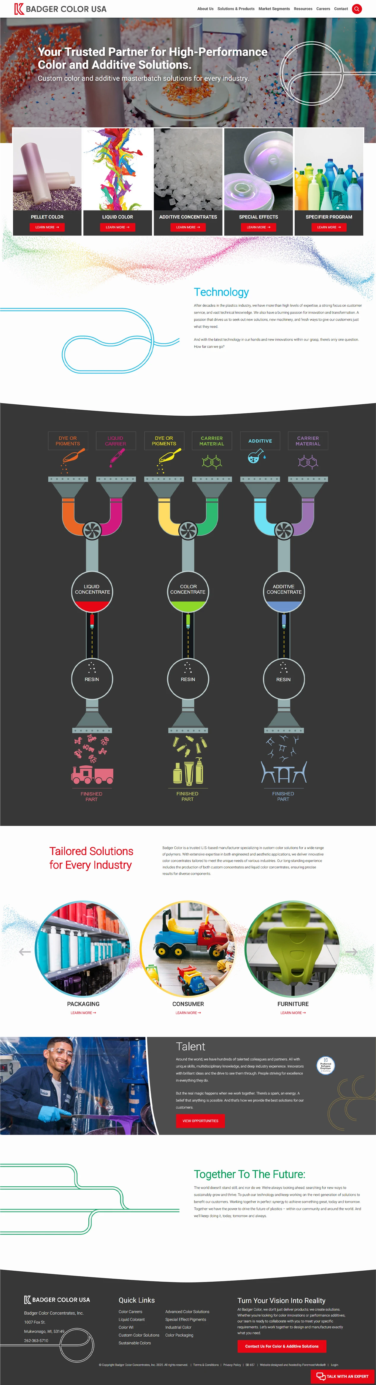 Badger Color Careers